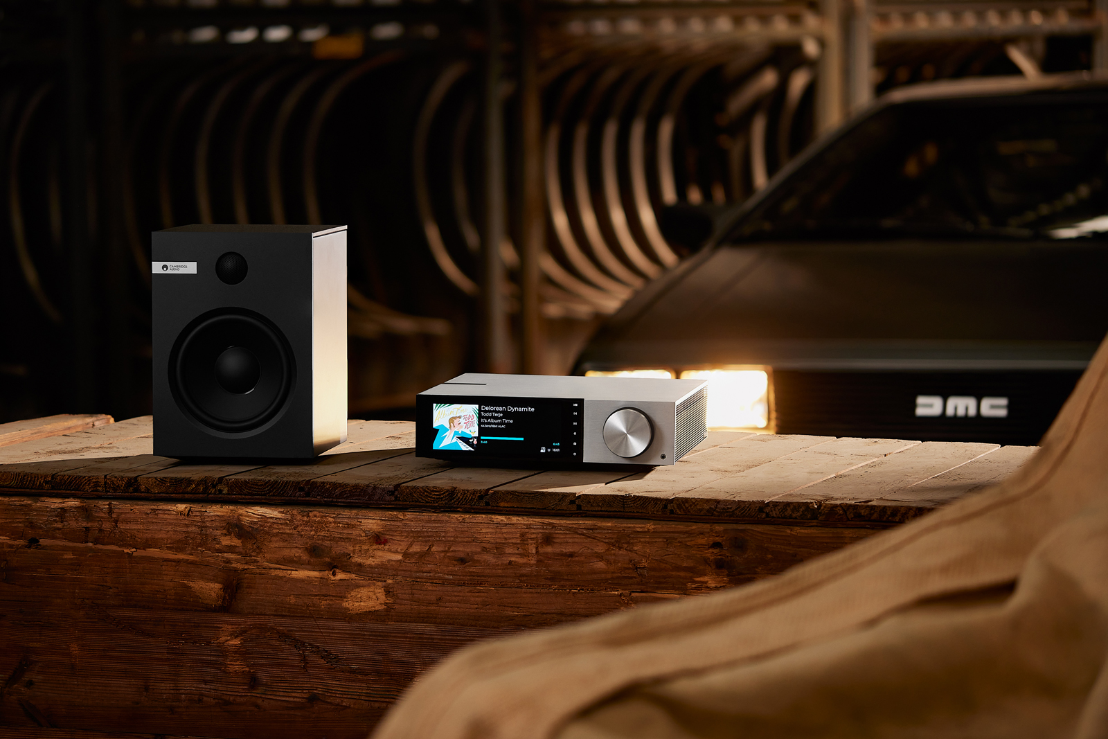 Cambridge Audio Evo 150 DeLorean Edition takes your music back to the future