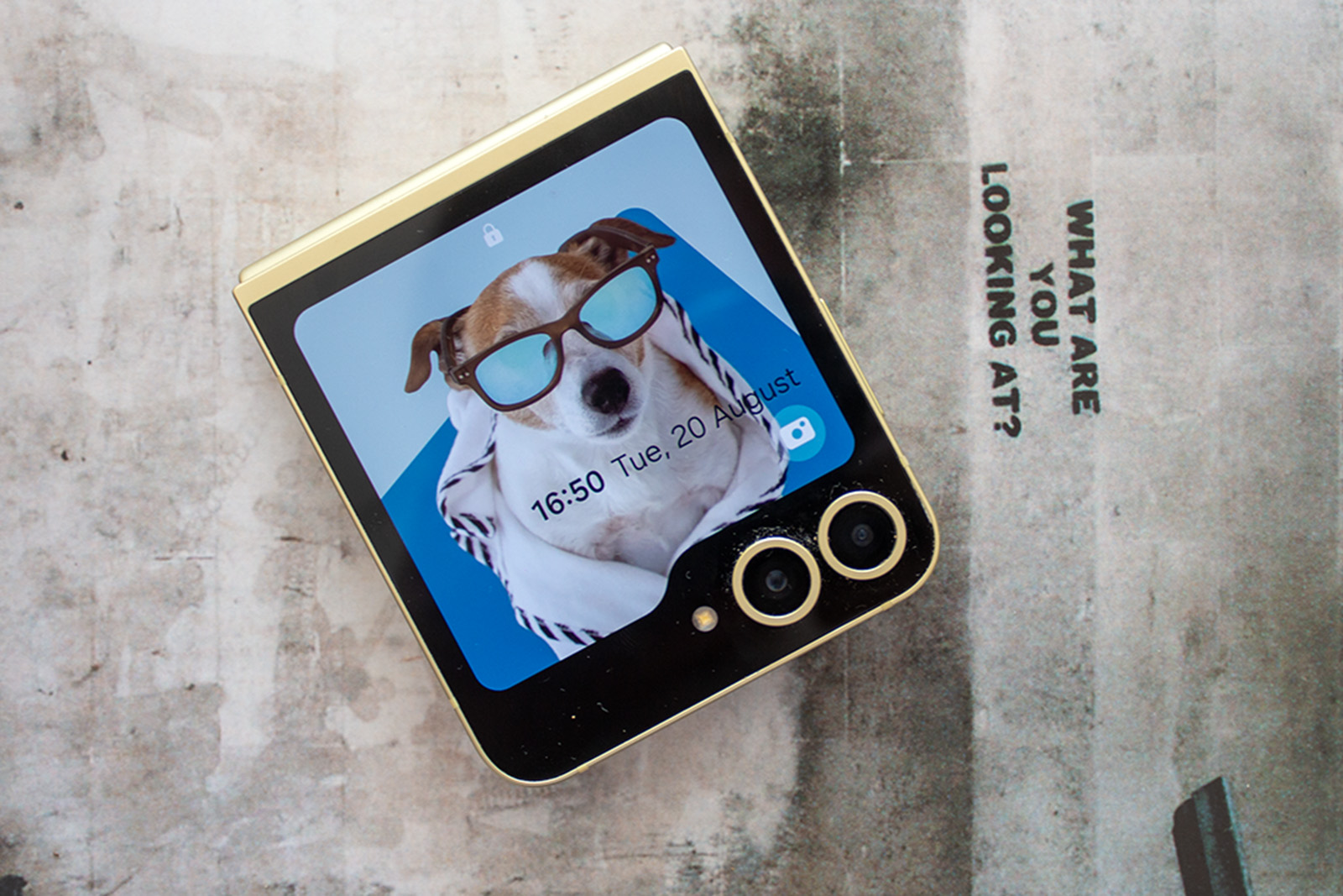 Samsung Galaxy Z Flip 6 external display