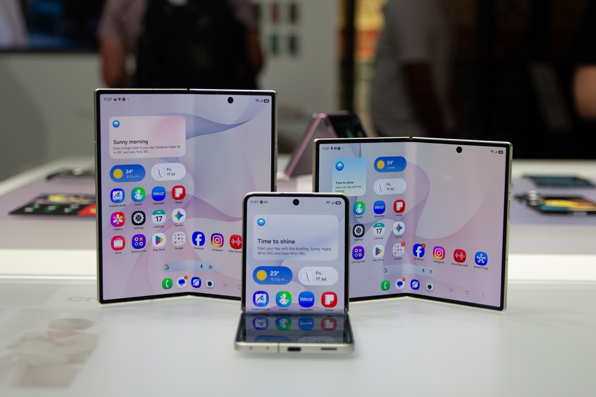 Samsung launches its Goldilocks folding phone to fend off Apple